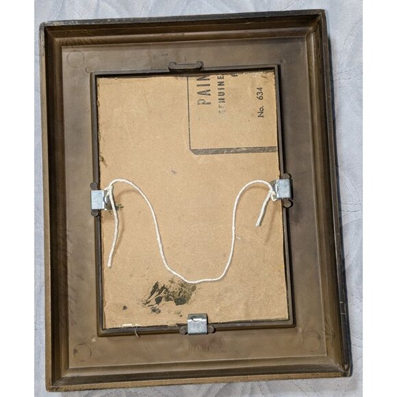 Art, Artist signed, Southwest, J. Lawton Acrylic paint Vintage - Picture 5 of 8